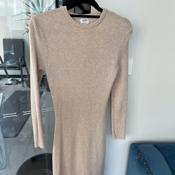 Cotton On knit Midi Dress w/ Split - Size S - Picture 6 of 8